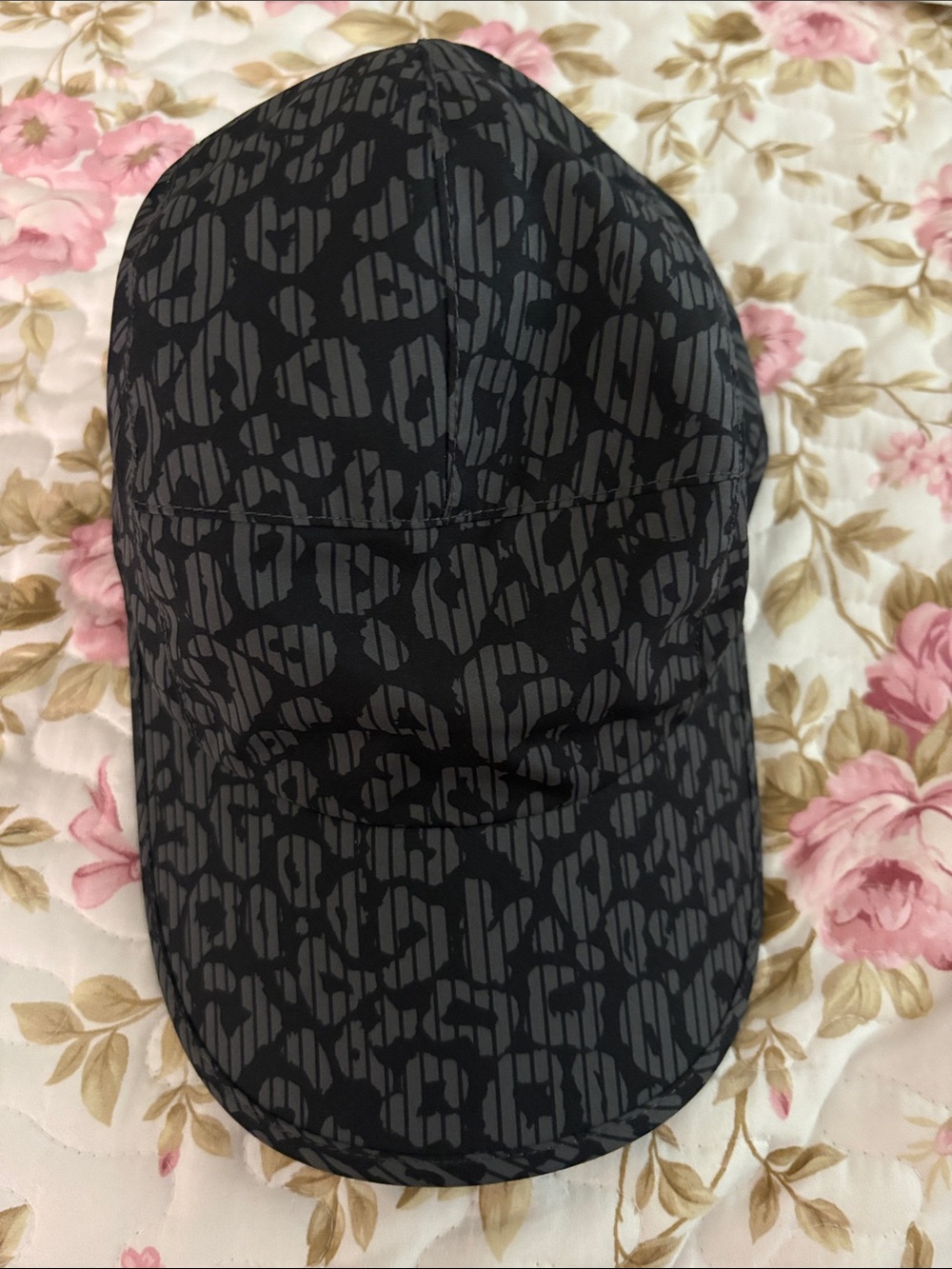 Brooks leopard print running hat